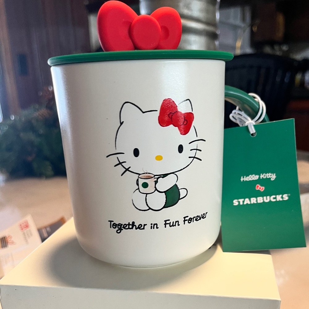 Hello Kitty Bow top Mug 2025 Limited Edition